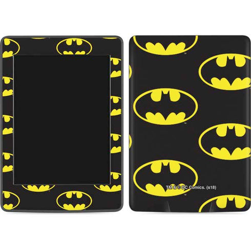 DC Comics Batman Logo Pattern Amazon Kindle Skin